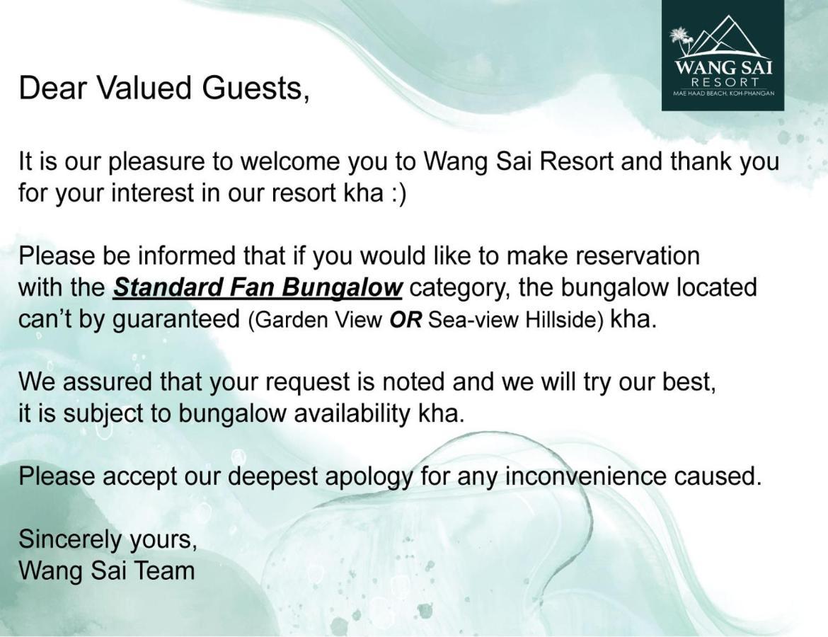 Wang Sai Resort - Sha Plus Mae Haad Quarto foto